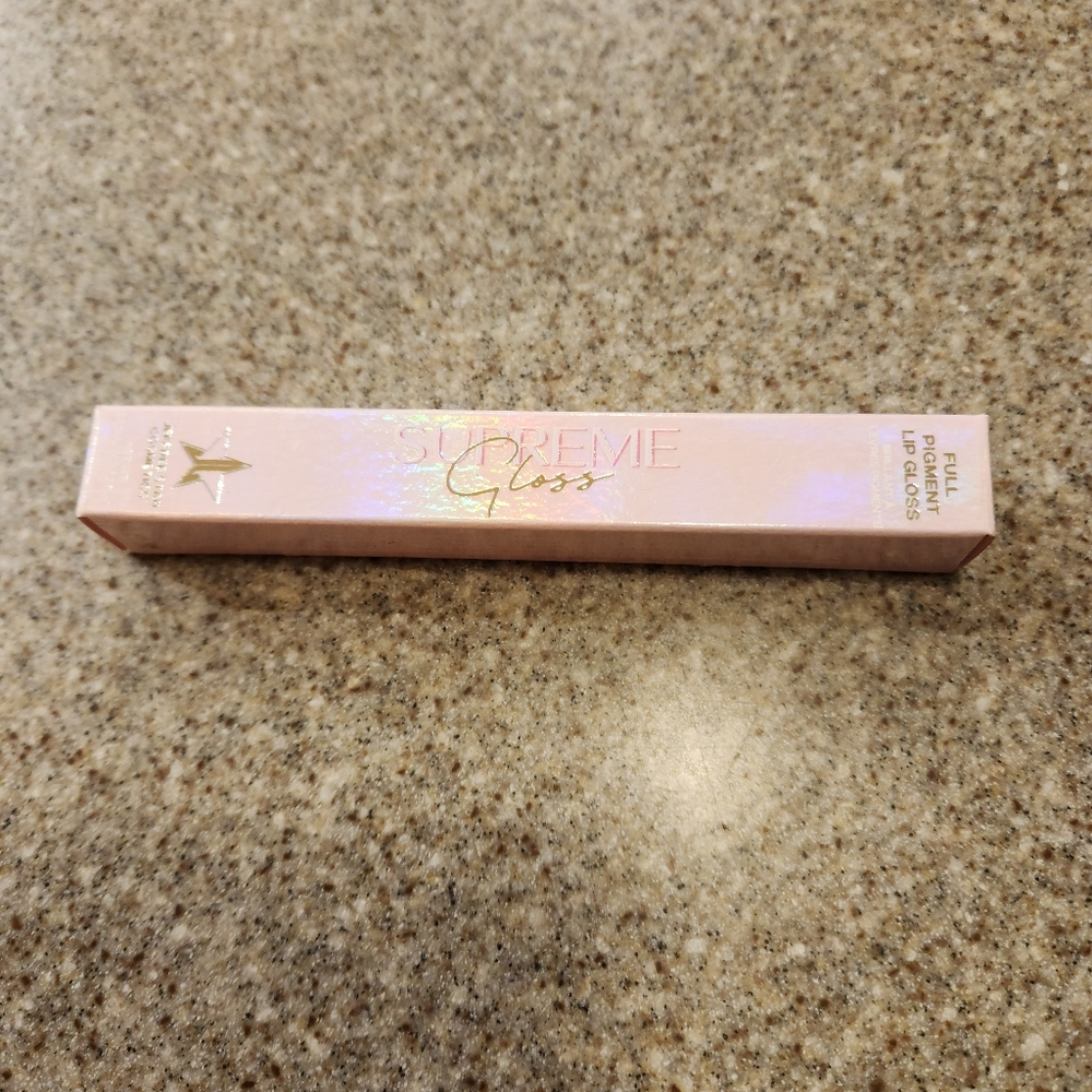 Jeffree Star Supreme Gloss Gloss'd In Paradise Neon Turquoise NIB - Picture 4 of 7